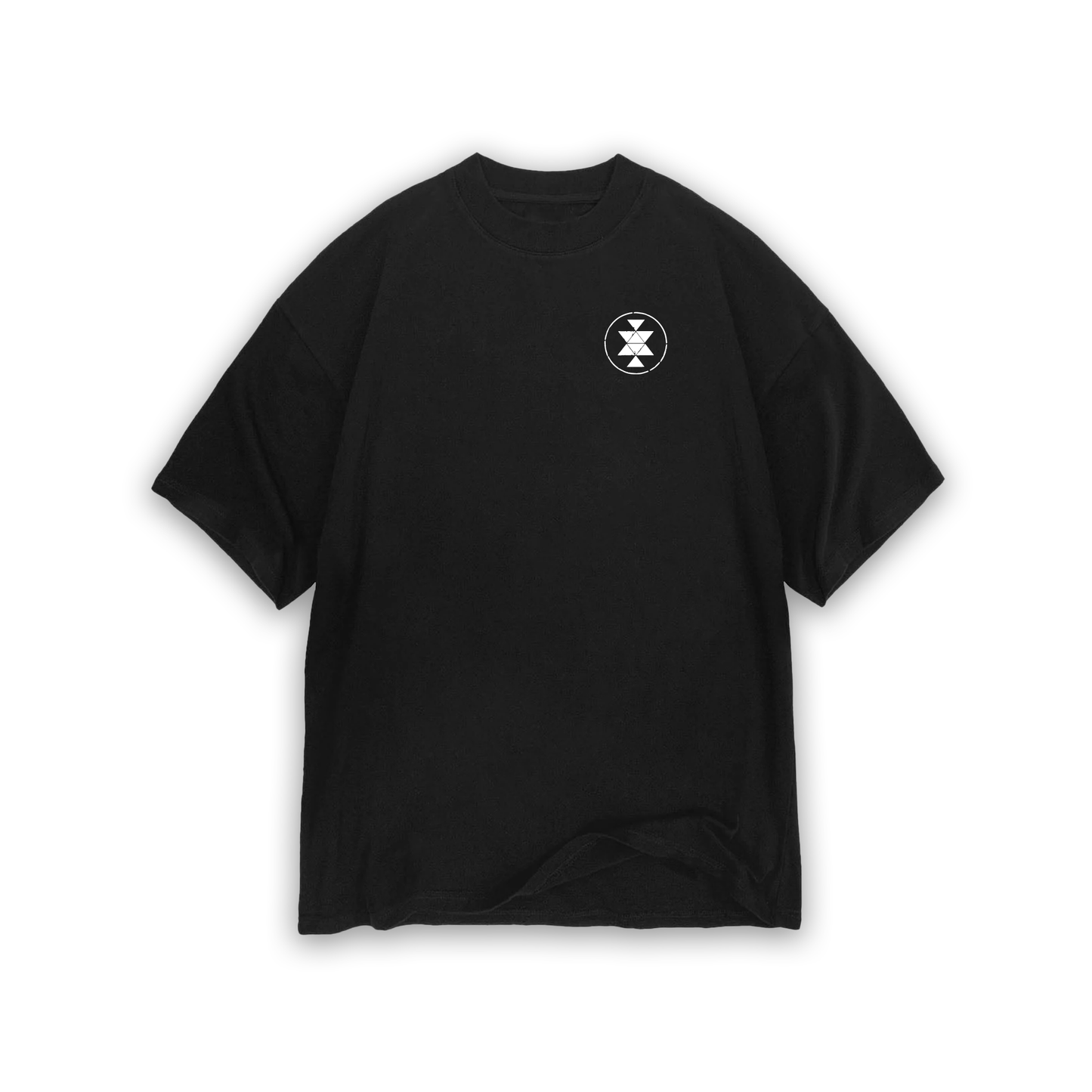 SOLID BLACK TEE
