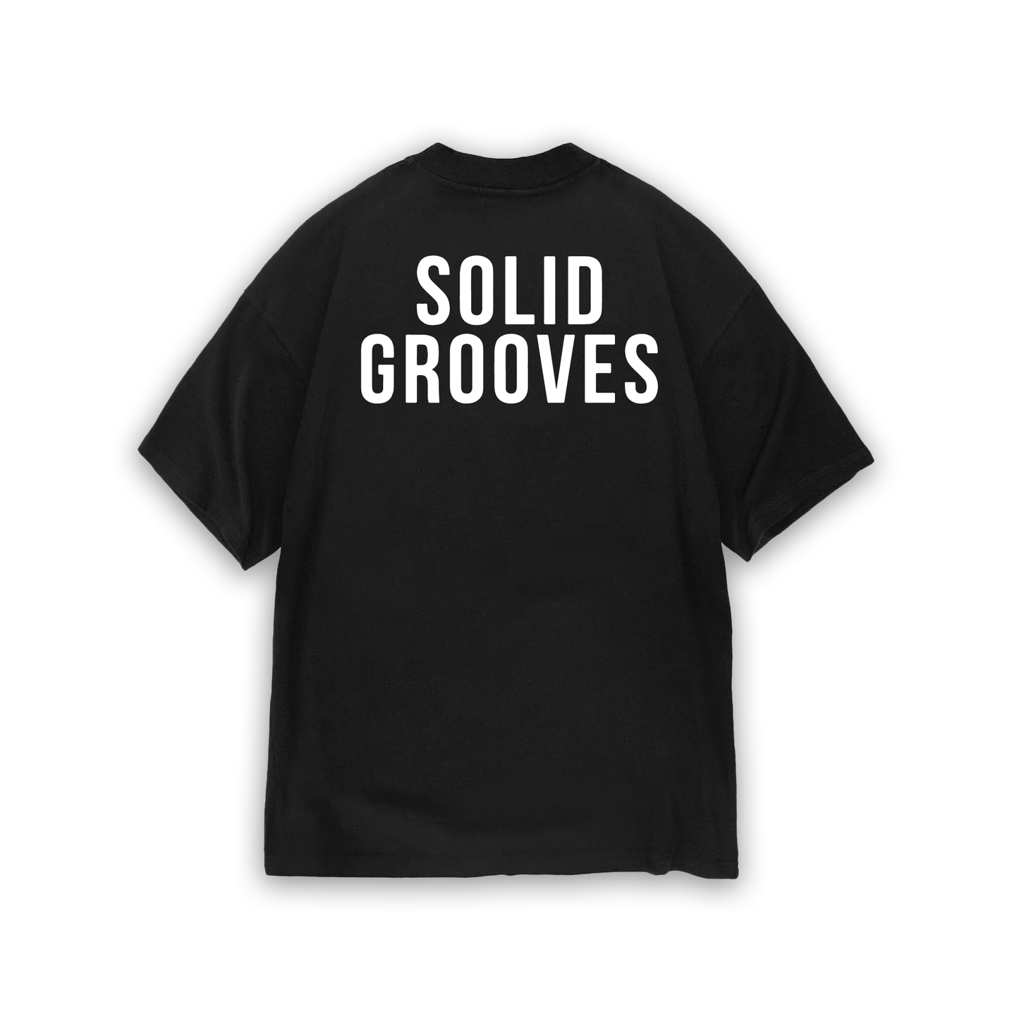 SOLID BLACK TEE